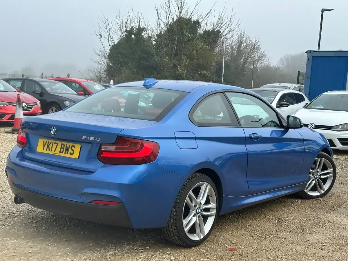 Usado BMW 218 M Sport 2017 Azul Coupe