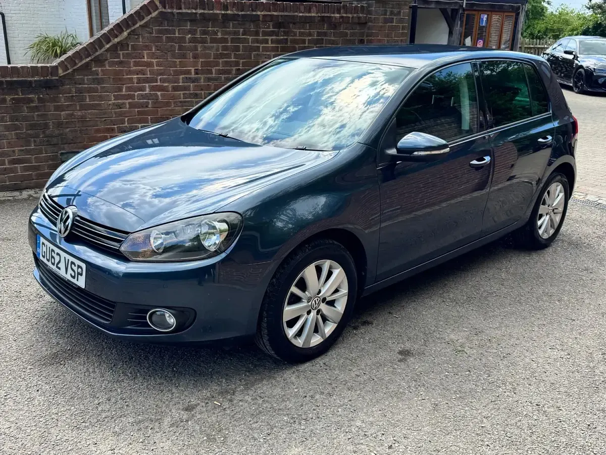 Used VW Golf VII Match 2012 Blue Hatchback