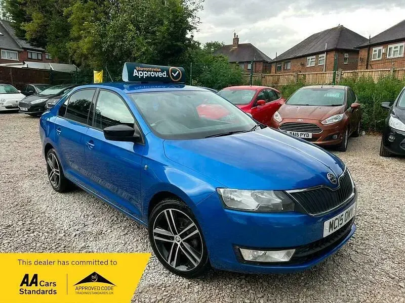 Used Skoda Rapid Sport 2015 Blue Hatchback