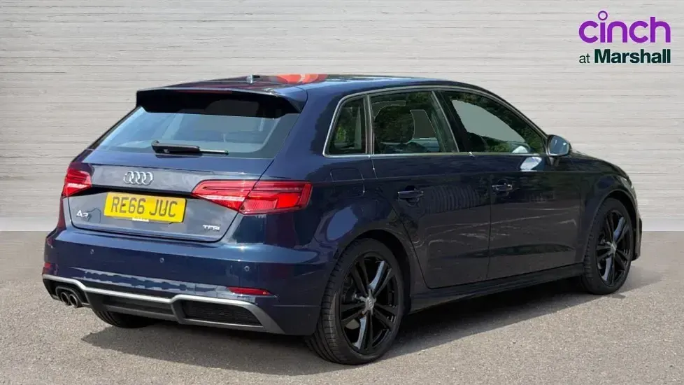 Used Audi A3 S-Line 150 HP (110 kW) 2016 Blue