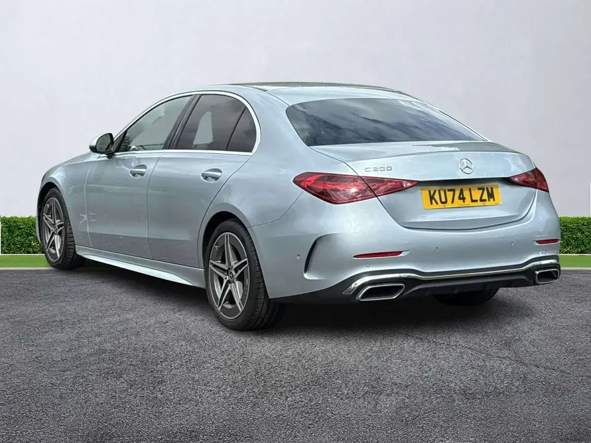 Used Mercedes C200 AMG line 2025 Silver Sedan