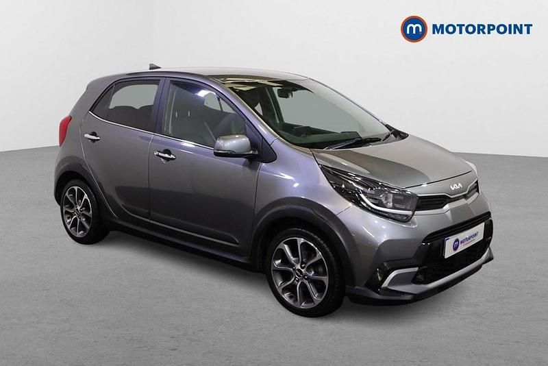 Grey Used 2021 Kia Picanto X-Line Hatchback | £13,299 (Fair price) - Image 1/4