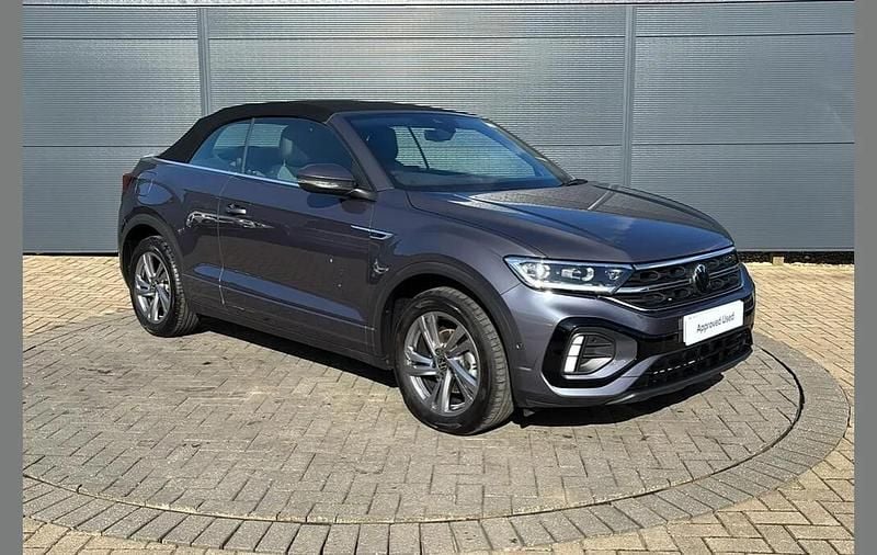 Used VW T-Roc Cabriolet R-line 150 HP (110 kW) 2025 Grey Cabriolet