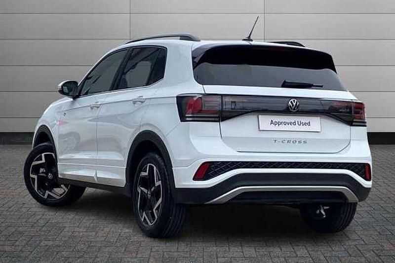 New VW T-Cross R-line 115 HP (84 kW) 2025 Pure white SUV
