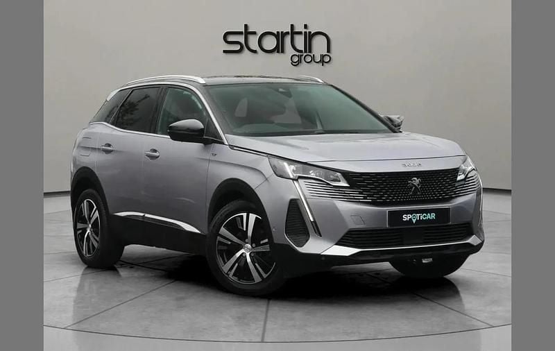 Grey Used 2022 Peugeot 3008 GT SUV | £16,850 (Good price) - Image 1/4