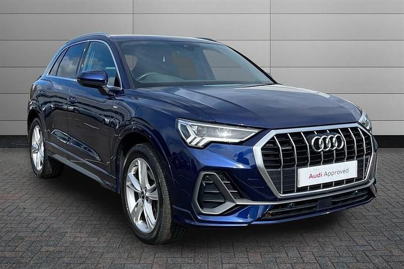 Used Audi Q3 S-Line 190 HP (139 kW) 2023 Blue SUV