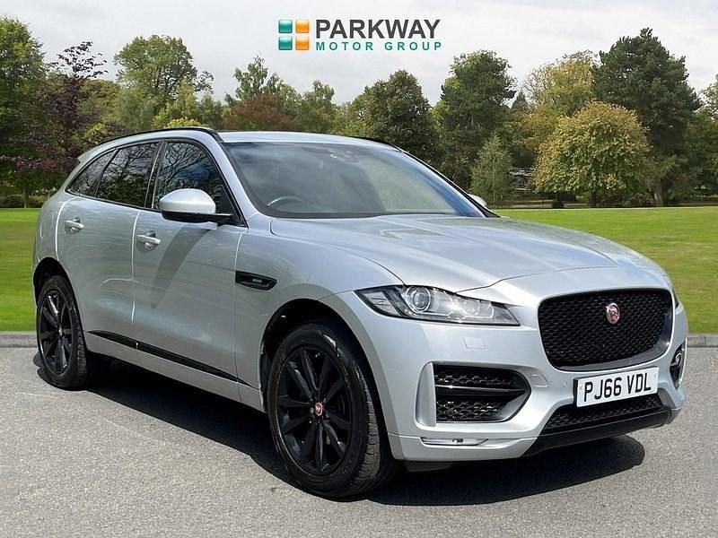 Used Jaguar F-Pace R-Sport 180 HP (132 kW) 2016 Silver SUV