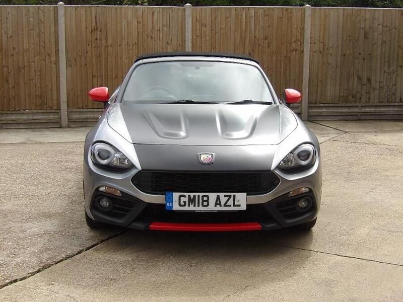 Used Abarth 124 Spider 168 HP (123 kW) 2018 Grey Cabriolet