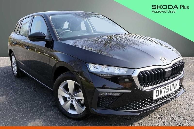 Used Skoda Scala SE 85 HP (62 kW) 2025 Black magic pearl effect Hatchback