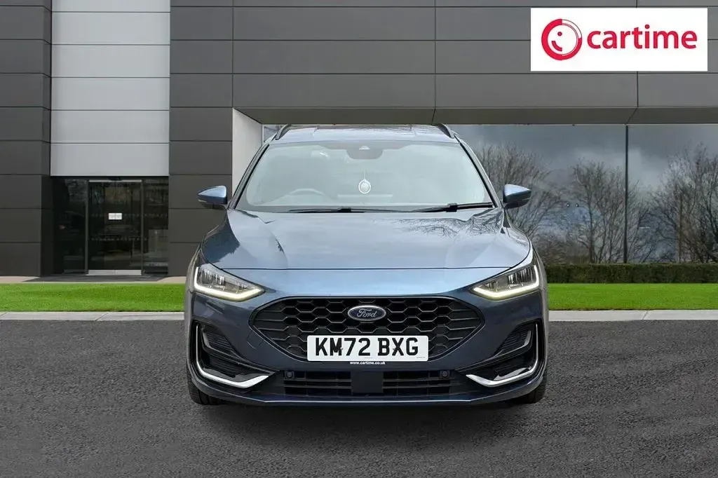Used Ford Focus ST-Line 125 HP (91 kW) 2022 Blue Estate