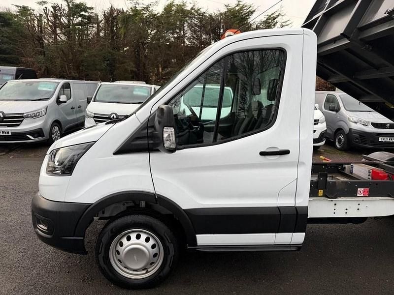 Used Ford Transit 130 HP (95 kW) 2022 White Cabriolet