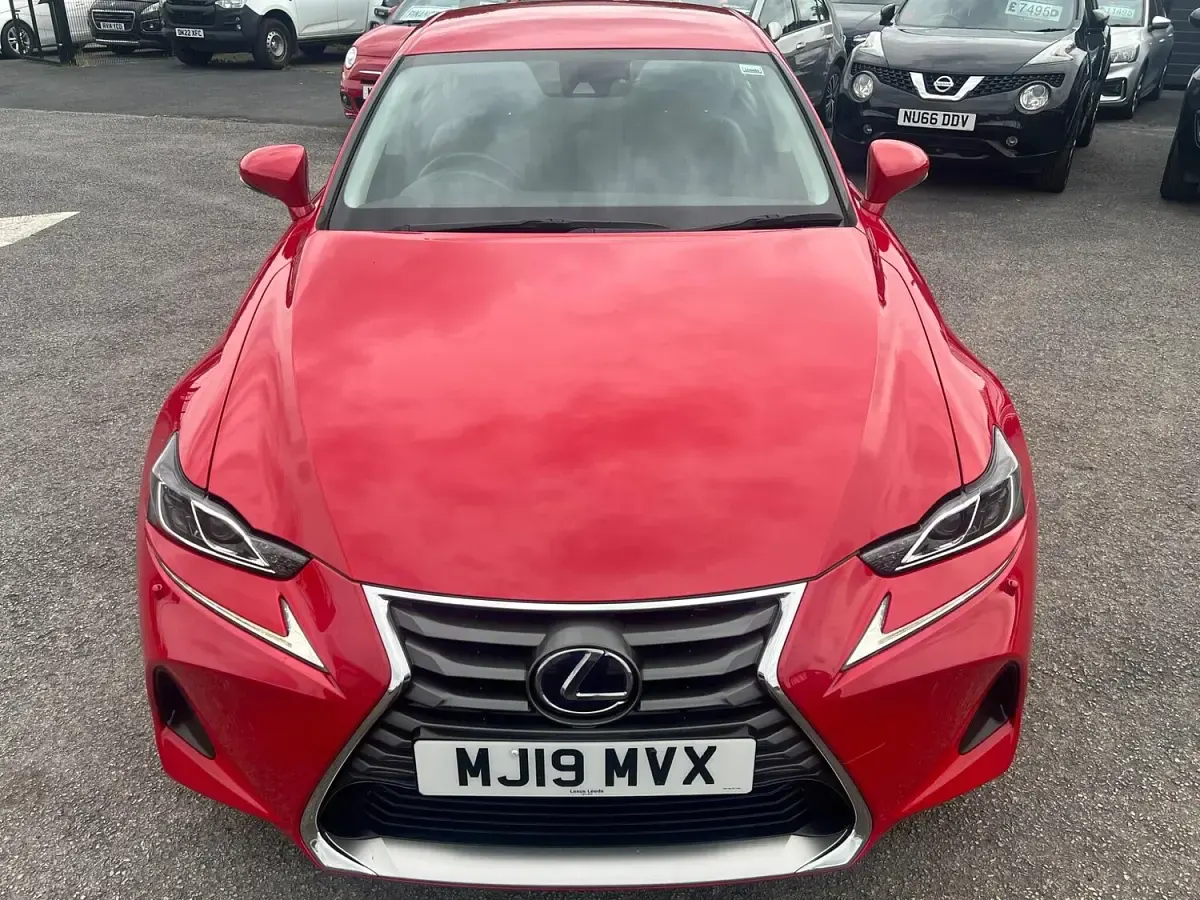 Used Lexus IS300h 2019 Red Sedan