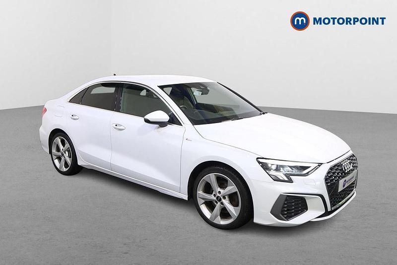 Used Audi A3 S-Line 2020 White Sedan