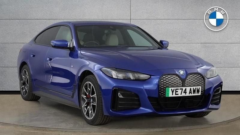 Blue Used 2024 BMW i4 M Sport Sedan | £38,450 (Fair price) - Image 1/4