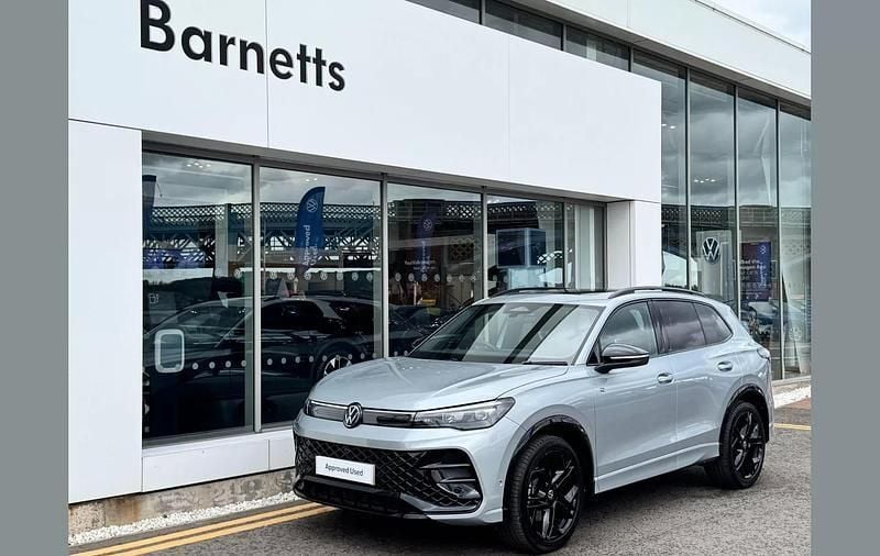 Silver Used 2025 VW Tiguan Black Edition SUV | £41,499 - Image 1/4