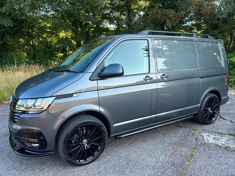 Grey Used 2022 VW T6.1 Highline Van | £25,495 (Fair price) - Image 1/4