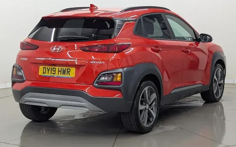 Used Hyundai Kona Premium SE 120 HP (88 kW) 2019 Orange SUV