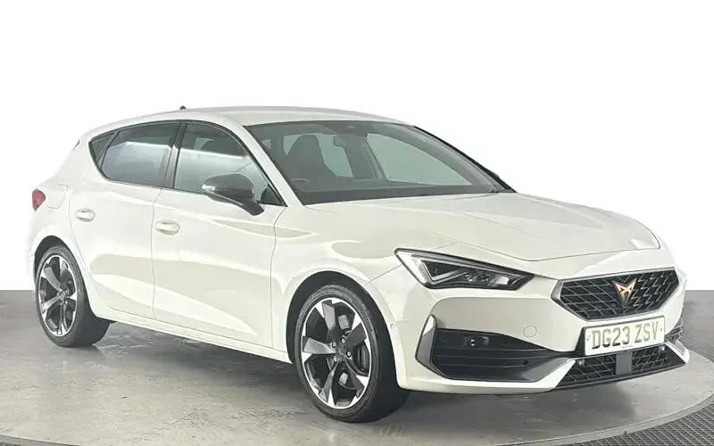 Used Cupra Leon VZ1 310 HP (228 kW) 2023 White Hatchback