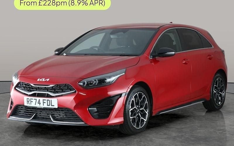 Used Kia Ceed GT-Line 140 HP (102 kW) 2024 Red Hatchback