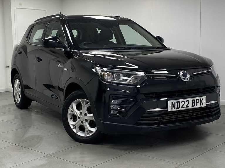 Black Used 2022 Ssangyong (KGM) Tivoli SUV | £9,750 (Fair price) - Image 1/4
