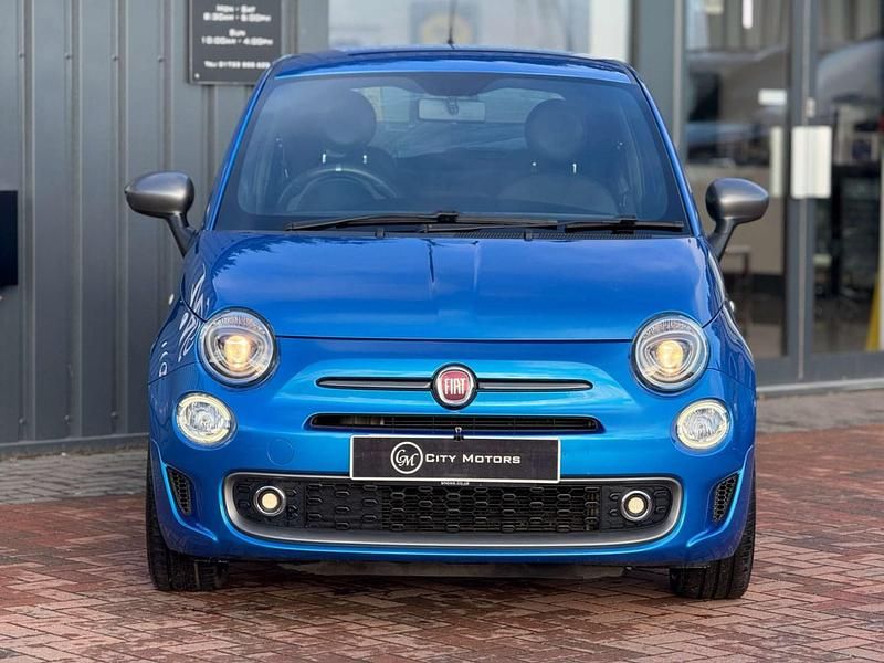 Used Fiat 500S S 2019 Blue Hatchback