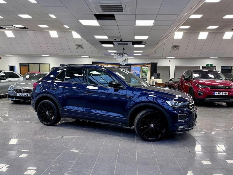 Blue Used 2019 VW T-Roc R-line SUV | £15,149 (Good price) - Image 1/4