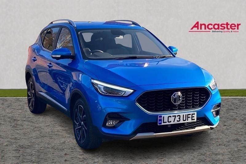 Blue Used 2023 MG ZS Exclusive Sedan | £14,395 (Fair price) - Image 1/4