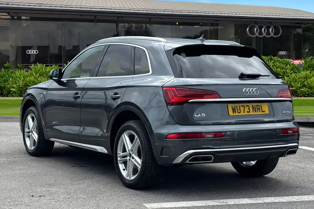 Used Audi Q5 S-Line 204 HP (150 kW) 2023 Grey SUV