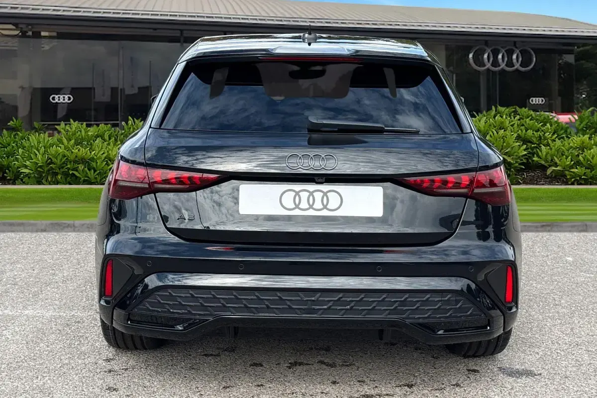 New Audi A3 Sportback Black Edition 2026 Green Hatchback