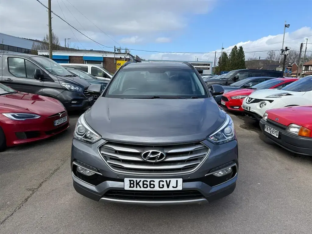 Used Hyundai Santa Fe Premium 2016 Grey SUV
