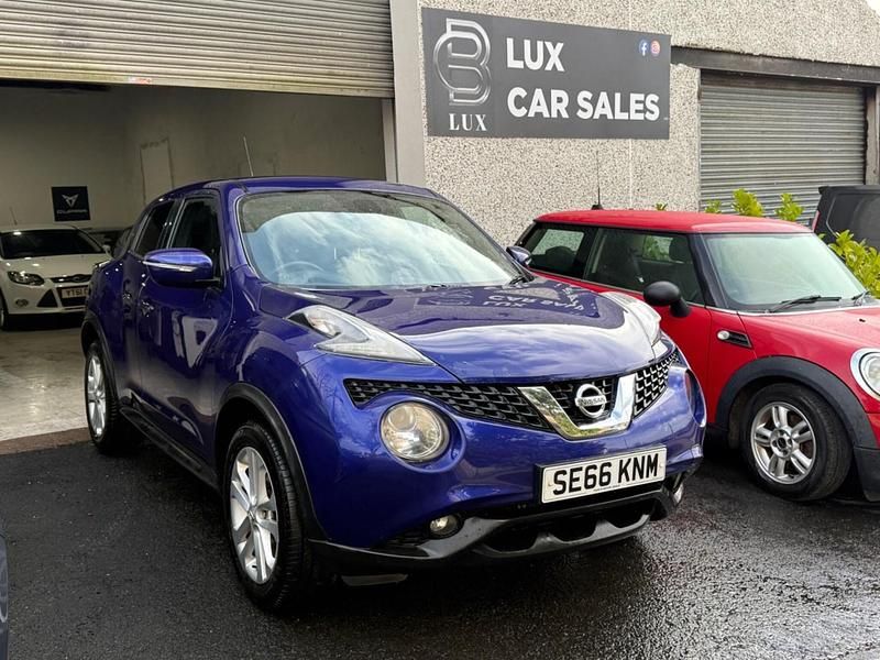 Used Nissan Juke N-Connecta 2017 Blue SUV