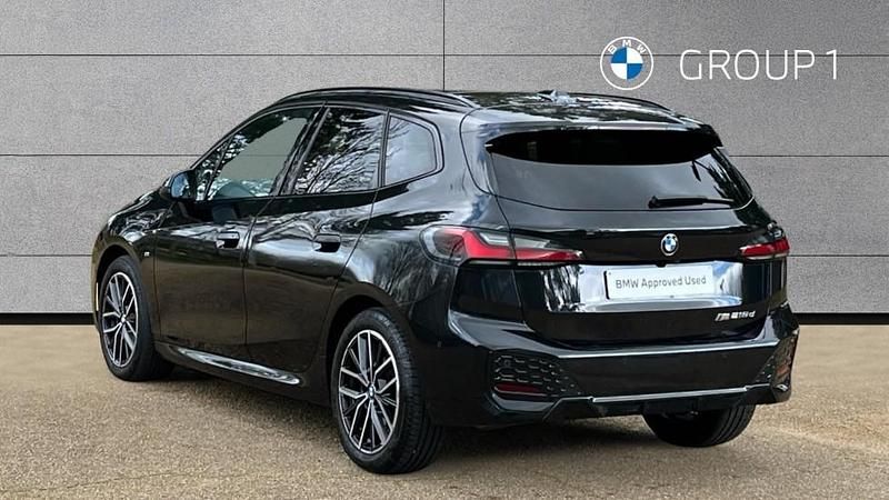 Used BMW 218 Active Tourer M Sport 148 HP (108 kW) 2022 Black MPV