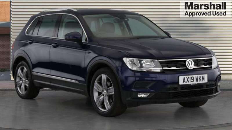 Blue Used 2019 VW Tiguan Match SUV | £17,264 (Good price) - Image 1/4