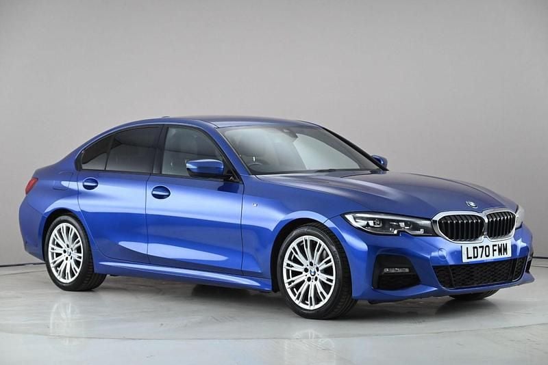 Used BMW 320 M Sport 2020 Blue Sedan