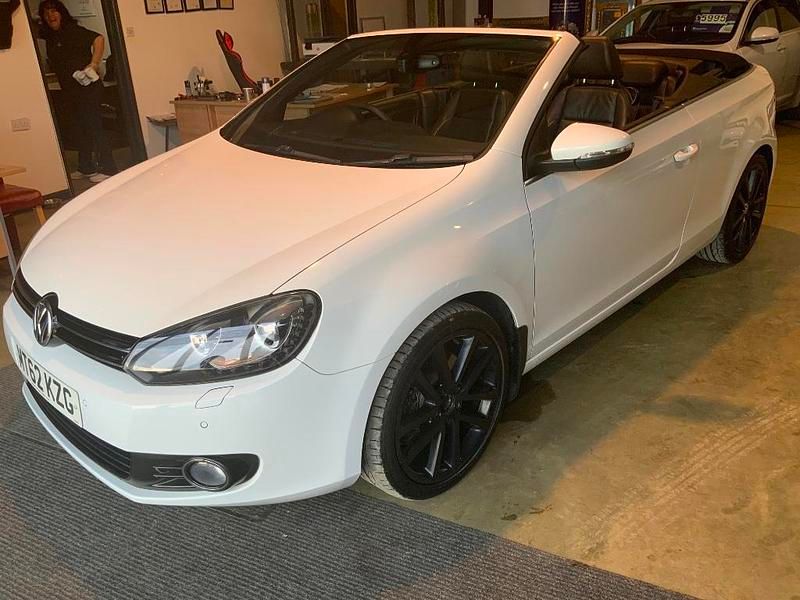 Used VW Golf Cabriolet GT 140 HP (102 kW) 2012 White Cabriolet