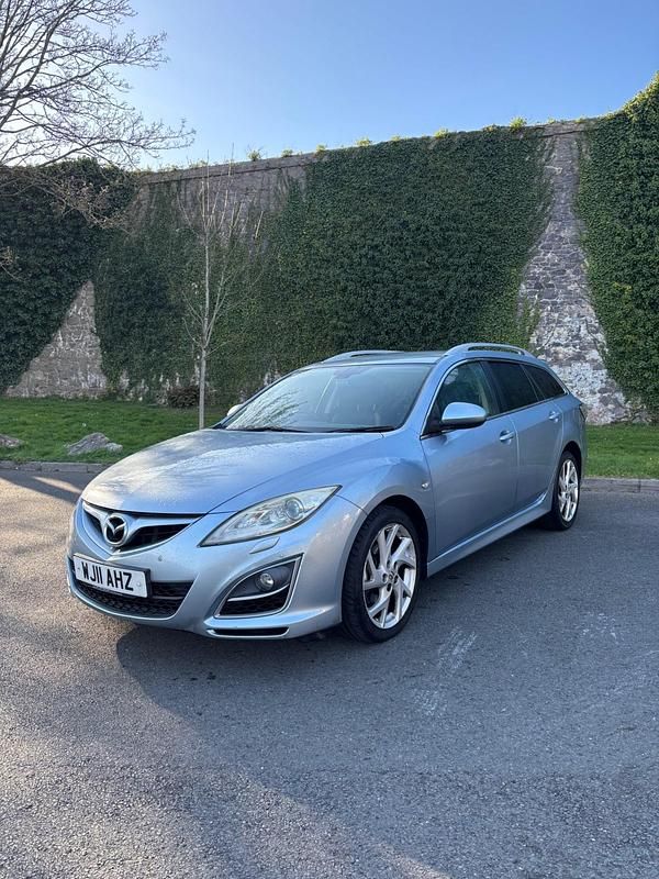 Begagnad Mazda 6 Inclusive 180 HK (132 kW) 2011 Blå Kombi