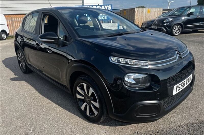 Black Used 2019 Citroën C3 Feel Hatchback | £6,981 (Good price) - Image 1/4