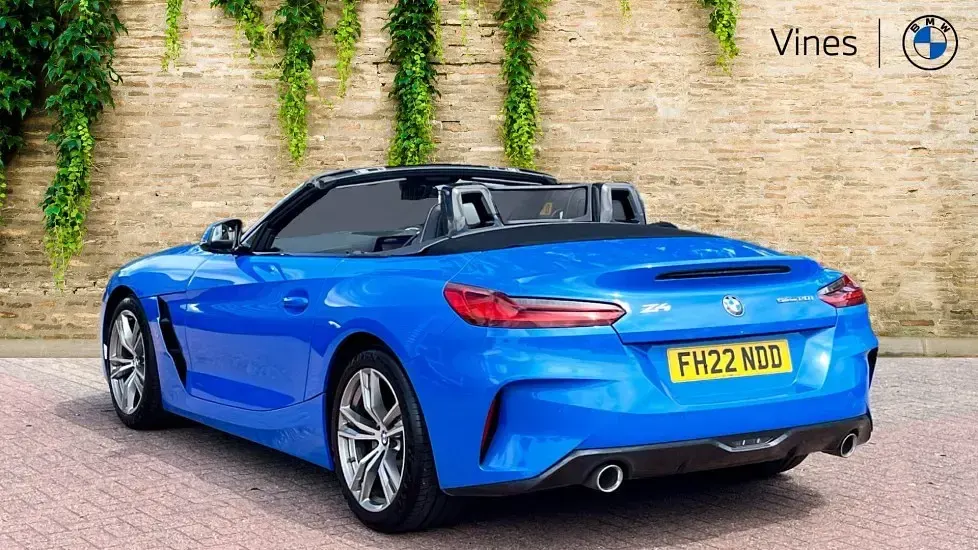 Used BMW Z4 M Sport 194 HP (142 kW) 2022 Blue Cabriolet