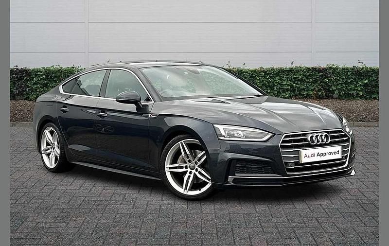 Used Audi A5 S-Line 187 HP (137 kW) 2020 Grey Hatchback