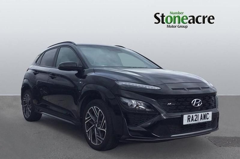 Black Used 2021 Hyundai Kona N Line SUV | £13,495 (Fair price) - Image 1/1