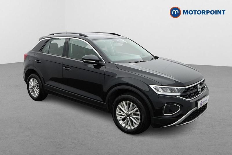Black Used 2022 VW T-Roc Life SUV | £18,049 (Fair price) - Image 1/4