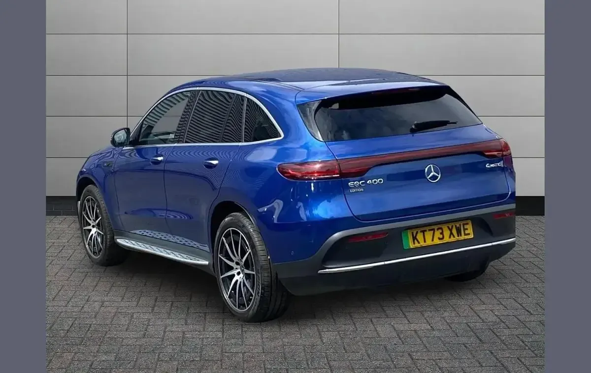 Used Mercedes EQC400 AMG line 300 kW (408 HP) 2023 Blue SUV