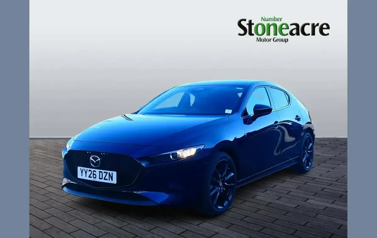 Neu Mazda 3 Homura-Line 138 PS (101 kW) 2026 Blau Kleinwagen
