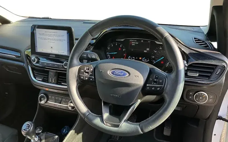 Usado Ford Fiesta Titanium 125 HP (91 kW) 2019 Branco Citadino
