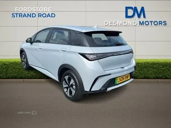 New BYD Dolphin Active 69 kW (95 HP) 2026 White Hatchback