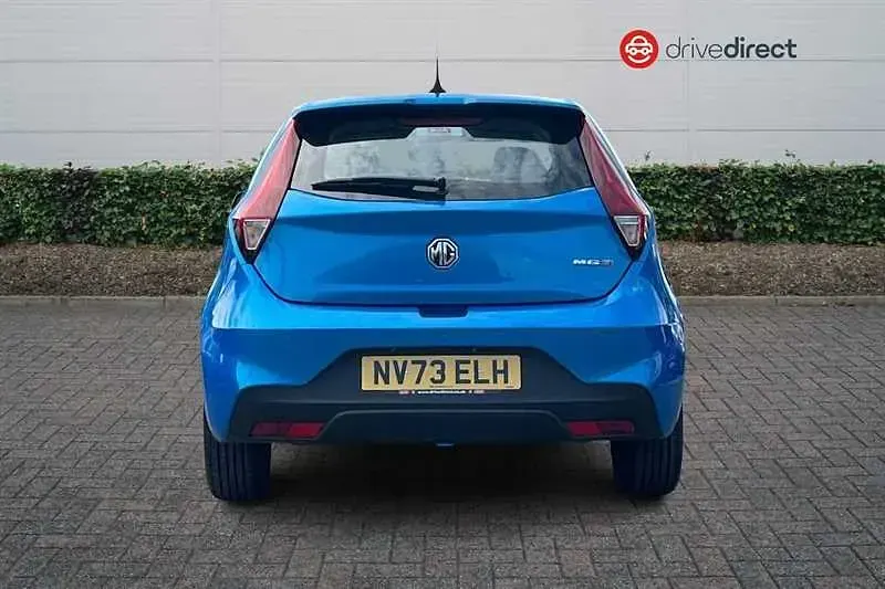 Used MG MG3 Excite 106 HP (77 kW) 2023 Blue Hatchback