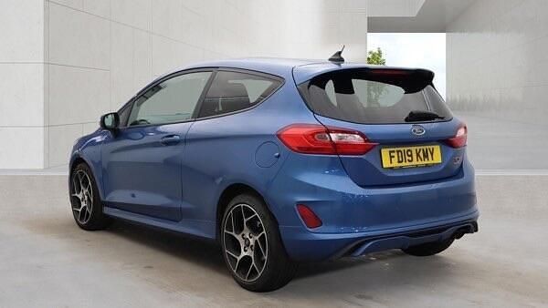 Used Ford Fiesta ST 200 HP (147 kW) 2019 Blue Hatchback