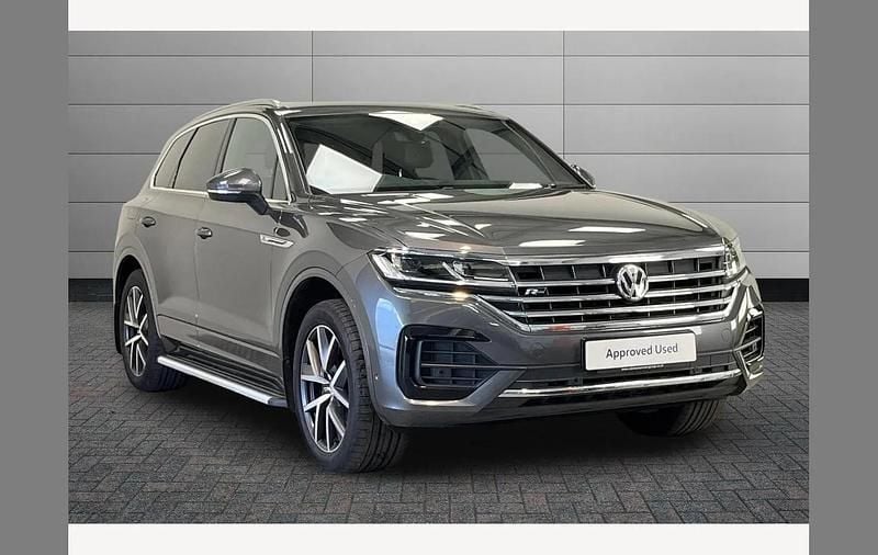 Used VW Touareg R-line 286 HP (210 kW) 2019 Silicon grey SUV