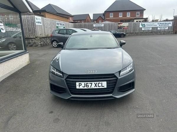 Used Audi TT Black Edition 180 HP (132 kW) 2017 Grey Coupe