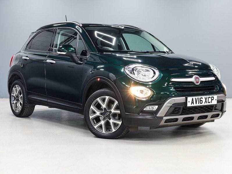 Used Fiat 500X Cross 2016 Toscana green SUV
